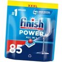 Finish Tablety do umývačky riadu Power All in 1 Fresh 85 ks