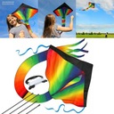 KITE DETI TROJUHOLNÍK RAINBOW VEĽKÝ Viacfarebný