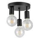 STROPNÉ SVIETIDLO PLAFON LUSTER LOFT EDISON G95