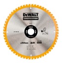 DeWALT Drevená čepeľ 254x30mm 60 zubov DT1182