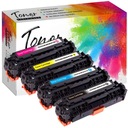 4x TONER PRE TLAČIAREŇ HP COLOR LASERJET CF410X NOVINKA