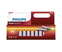 Sada batérií Philips Power Alkaline AA LR6 AM3 1,5V 12 kusov