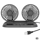 Letný chladič do auta s 24V/12V USB ventilátorom