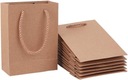 20 ks darčekových tašiek Kraft Paper T Bags