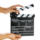 Režisér Video Slate Clapboard Film Cut Prop c