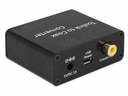 S/PDIF TOSLINK IN -> COAXIAL RCA/CINCH OUT prevodník DELOCK