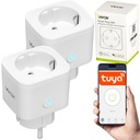 2x SMART WiFi ZÁSUVKA TUYA MERANIE ENERGIE