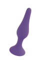 Zástrčka-silikónová zástrčka Purple Anal Plug - Medium