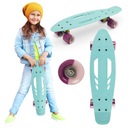 QKIDS GALAXY SKATEBOARD FISZKA 3+ SVETLOMODRÝ