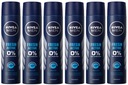 Nivea MEN dezodorant sprej FRESH ACTIVE 48h - 6x200 ml