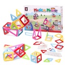 MAGNETICKÉ STAVEBNÉ BLOKY PUZZZLE 38 kusov