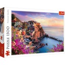 Puzzle Pohľad na mesto Manarola 1500 dielikov.