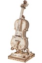 DREVENÝ 3D PUZZLE MODEL ROBOTIME CELLO