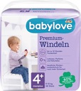 Babylove Plienky veľkosť 4+, 9-15 kg - 38 ks