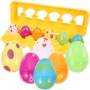 Veľkonočné škrupiny Eggs Toys Veľkonočné potreby 12 ks