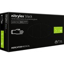 MERCATOR Nitrylex Black S 100 nitrilové rukavice