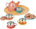 METAL TEA SERVICE sada 15 ks. JANOD 3+