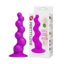 PLUG SILICONE DILDO PRÍSAVKA PRETTY LOVE ANAL