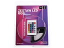 RGB LED set 36W 150led 24key IP20 blister