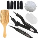 Súprava na predlžovanie vlasov Heat Fusion Welder Keratin Guards Brush SET