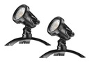 Lampy SUNSUN CED-120B 2x LED 3W biela + 4 farby podvodné osvetlenie