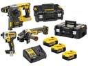 DeWALT DCK305P3T skrutkovač brúska príklepová vŕtačka