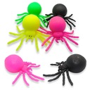 GNIOTEK SPIDER ANTISTRESS ANIMAL SQUISHY SOFT x 6