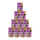 WHISKAS mokré krmivo pre mačky s kuracím mäsom v omáčke, plechovka, 24x400 g