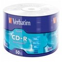 Disky CD-R Verbatim 700 MB Extra Protection Surface Wrap (50 Spindel) 43787