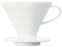 Hario keramický odkvapkávač Drip V60-02, biely