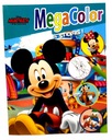 MEGA FAREBNÁ Omaľovánka + nálepky Mickey Mouse 267