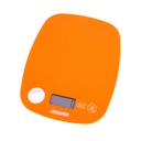 Elektronická kuchynská váha Mesko MS 3159o, nosnosť 5kg, oranžová