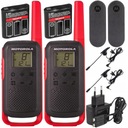 MOTOROLA Walkie Talkie T62 squelch + 2x VOX