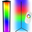 RGB LED rohová stojaca lampa + diaľkové ovládanie