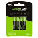 BATÉRIE GREENCELL NI-MH BATÉRIE AAA HR03 1.2V 950MAH 4KS