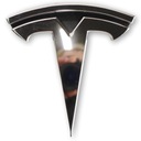 TESLA MODEL X KLOPA ODZNAK LOGO ZNAK PREDNÁ