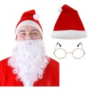 KOSTÝM SANTA STAR HAT BARD 3ks