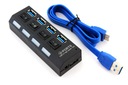 USB 3.0 HUB ACTIVE SPLITTER 4 porty + napájací zdroj