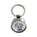 Kovová kľúčenka Pointer Keychain s grafikou