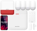 AX Pro Hikvision WiFi Alarm Kit 4x PIR detektor siréna Hovor + klávesnica