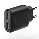 Hama nástenná nabíjačka 2 x USB 12W 2 x 1,2A