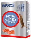 Kockový jed pre myši a potkany 1kg Bros