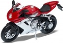 Motocykel MV AGUSTA F3 800 1:18 Welly kov