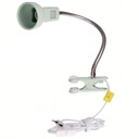 Stolná lampa L3A s E14 klipom 40W, svetlozelená