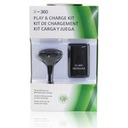 Batéria 4800 mAh nabíjateľný kábel Xbox 360 Black