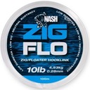 NASH NXT ZIG FLO LINE 10lb 0,28mm 100m LEADER