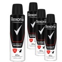 Rexona Men Antiperspirant Spray Deodorant Active Protection+ Invisible x4