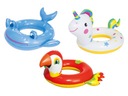 Nafukovací kruh na plávanie pre deti Cheerful Animals BESTWAY 36128 multi