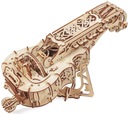 hurdy-gurdy hrací nástroj - 3D puzzle UGears