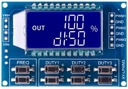 DIGITÁLNY GENERÁTOR PWM 1Hz-150kHz 3 KANÁLY XY-LPWM3